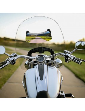 Acube Mart Motorcycle Mirrors 180 Degree Wide-angle Safety Rear View Mirror Blind Spot Side Mirror for Motorcycle, ATV/UTVs, Scooters, Cars, bikes, Boats