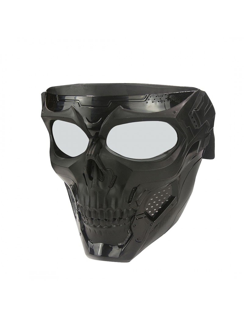 Acube Mart goblin Skull Goggle Mask Riding Mask Safety Road Riding UV Motorbike Glasses clear