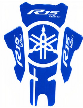 Acube Mart R15 v3 tank pad with logo blue