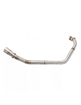 Acube Mart Yamaha R15 V2 mid bend pipe (silver)
