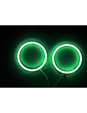 Acube Mart Pulsar RS 200 ring light/Demon / Angel Eyes Halo Ring Small (green) 2pc