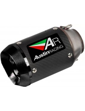 acube mart AR austin racing exhaust Universal For Bike Universal For Bike Full Exhaust System  (Stainless Steel)