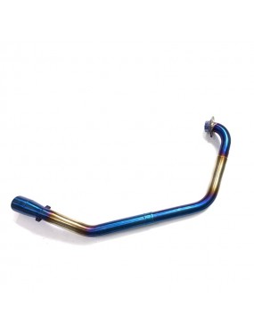 Acube Mart R15v3/MT15 bend pipe Stainless steal multi blue