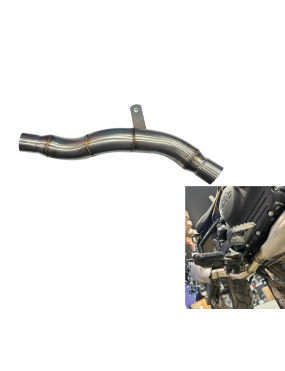  Acube Mart Himalayan 450 latest BS6 slip on bend pipe / link pipe