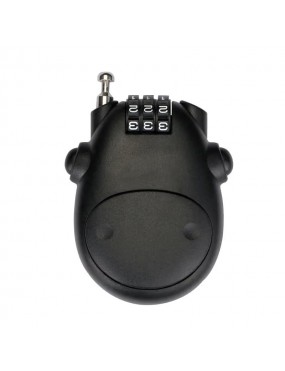 Acube Mart Helmet Lock for Bike Lock/Number Lock for Helmet/Extendable Cable