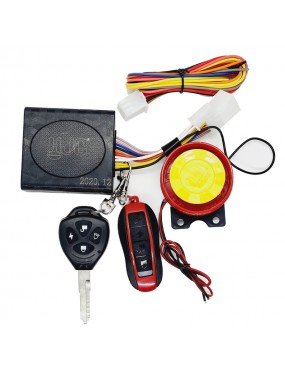 Acube Mart Motorcycle/Bike Alarm Security System Button Remote Key Anti-Theft Alarm Universal