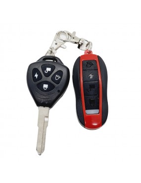 Acube Mart Motorcycle/Bike Alarm Security System Button Remote Key Anti-Theft Alarm Universal