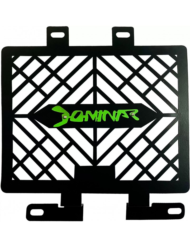 Acube Mart Radiator Guard Grill Compatible For Bajaj Dominar 250/400 green/black