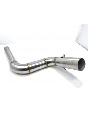 Acube Mart Stainless Steel Exhaust Middle Muffler Bend Pipe for Bajaj Dominar 400/ Bajaj Pulsar 200NS/ Bajaj Pulsar RS200, Dominar Bend Pipe Slip-On