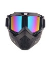 Riding face mask and goggles 