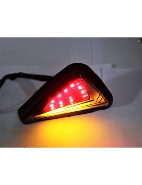 Acube mart flush mount running indicator with red drl 2pc