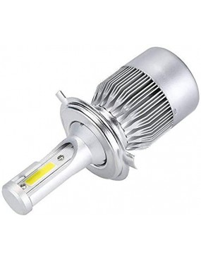 Acube Mart Led headlight bulb universal for bike/scooty white H4 (1pc)