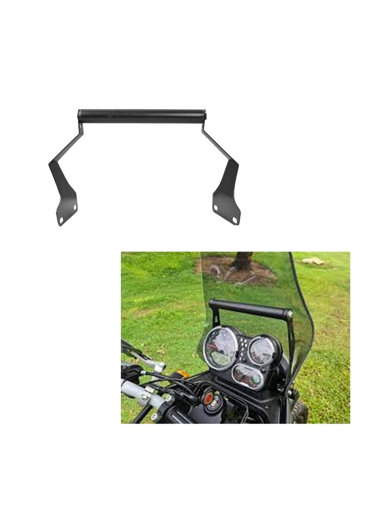 Acube Mart Metal GPS,Mobile Mount Bar for R E Himalayan BS6