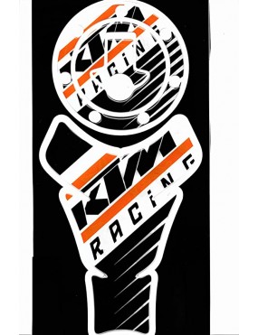Acube Mart KTM & Duke Combo Tank Pad Sticker with Fuel Cap Compatible with All Duke/Rc 125/200/390 (Racing Design)