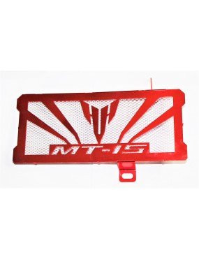 Acube Mart yamaha MT 15 radiator grill (red)