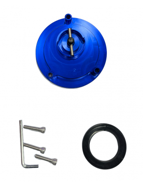 Acube Mart CNC Quick Release Gas Fuel Cap For Yamaha R15 V3, V4,M, MT 15 (blue)
