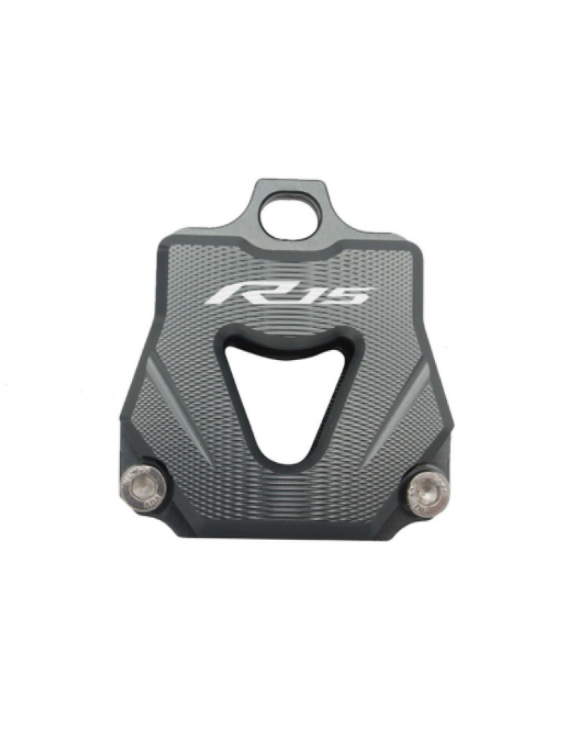 Acube mart key cover jacket for yamaha r15 v1/v2/v3 (grey)