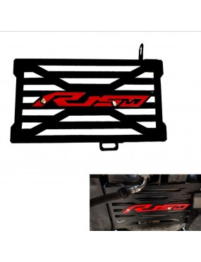 Acube Mart Yamaha R15 V4/M radiator grill guard (black/red)