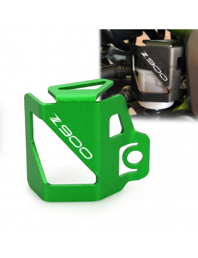 Acube Mart Z900 Motorcycle Rear Brake Fuel Tank Fluid Reservoir Cover Guard CNC green ROC-1