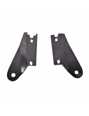 Acube Mart pulsar rs 200 frame slider brackets (black)