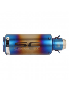 Acube Mart SC project blue bike sports exhaust universal for all bike