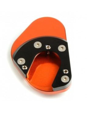 Acube Mart ktm duke/rc CNC Aluminum Kickstand Side Stand Extension Pad Plate (power parts)