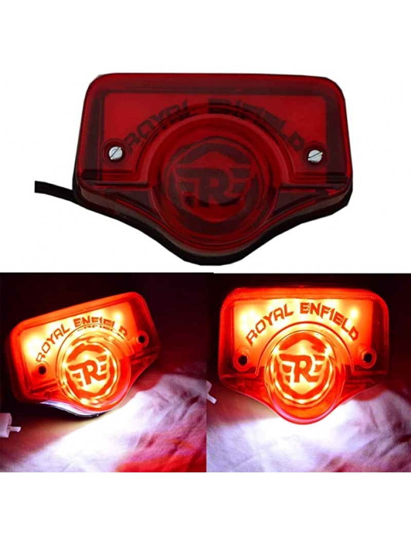 Acube Mart Bike Led Tail Light for Standard 350Cc/500Cc