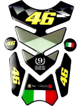  Acube Mart vr 46 Rossi Tank pad Universal for All Bike