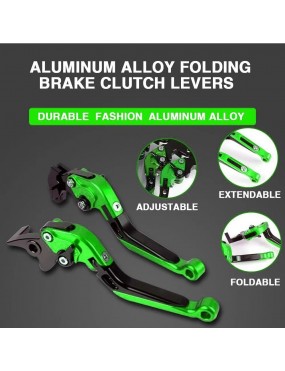 Acube Mart Brake Levers for Kawasaki Z900 2017-2021 2020 2019 2018 Motorcycle Accessories Foldable Extendable Adjustable Brake Clutch Levers lever-01